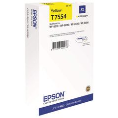 Epson T7554 XL keltainen mustepatruuna