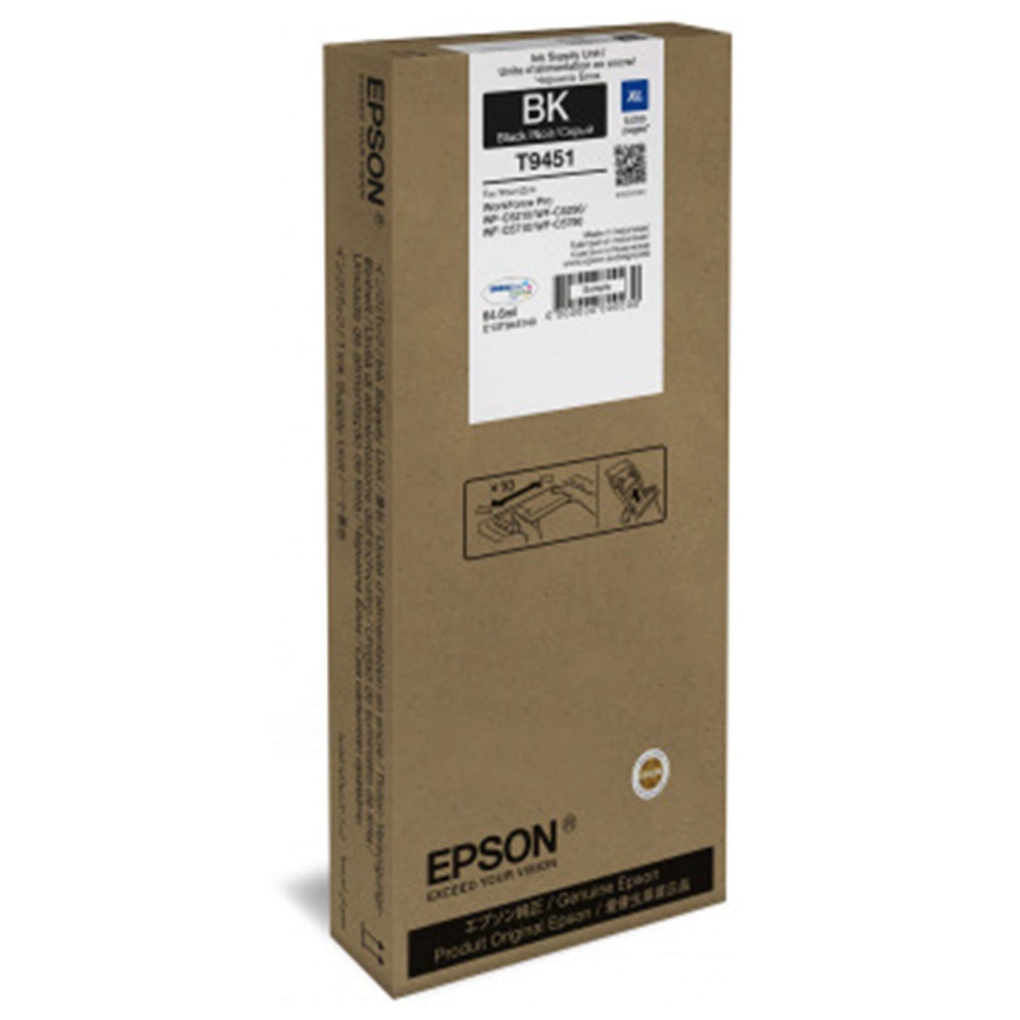 Musta mustepatruuna: Epson T9451 (XL) | Finink.com