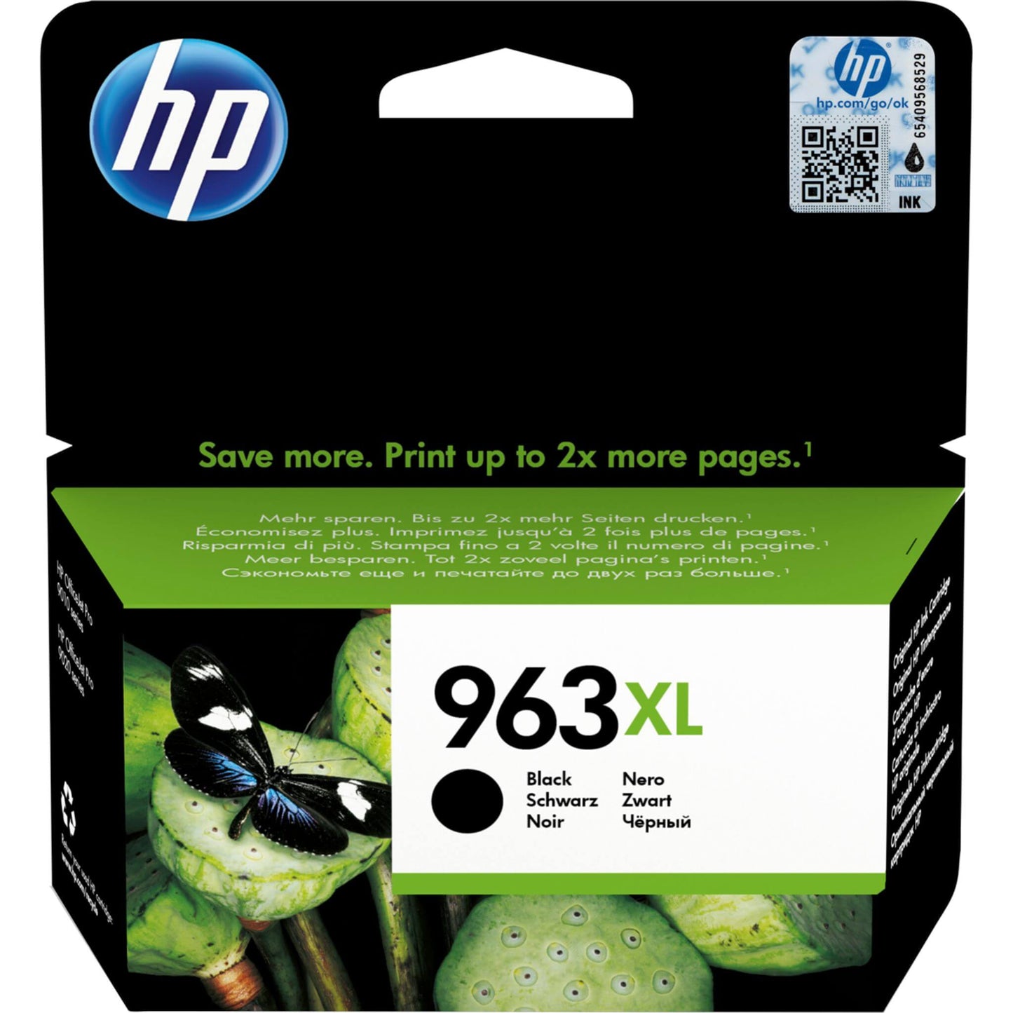 Musta mustepatruuna: HP 3JA30AE (963 XL) | Finink.com