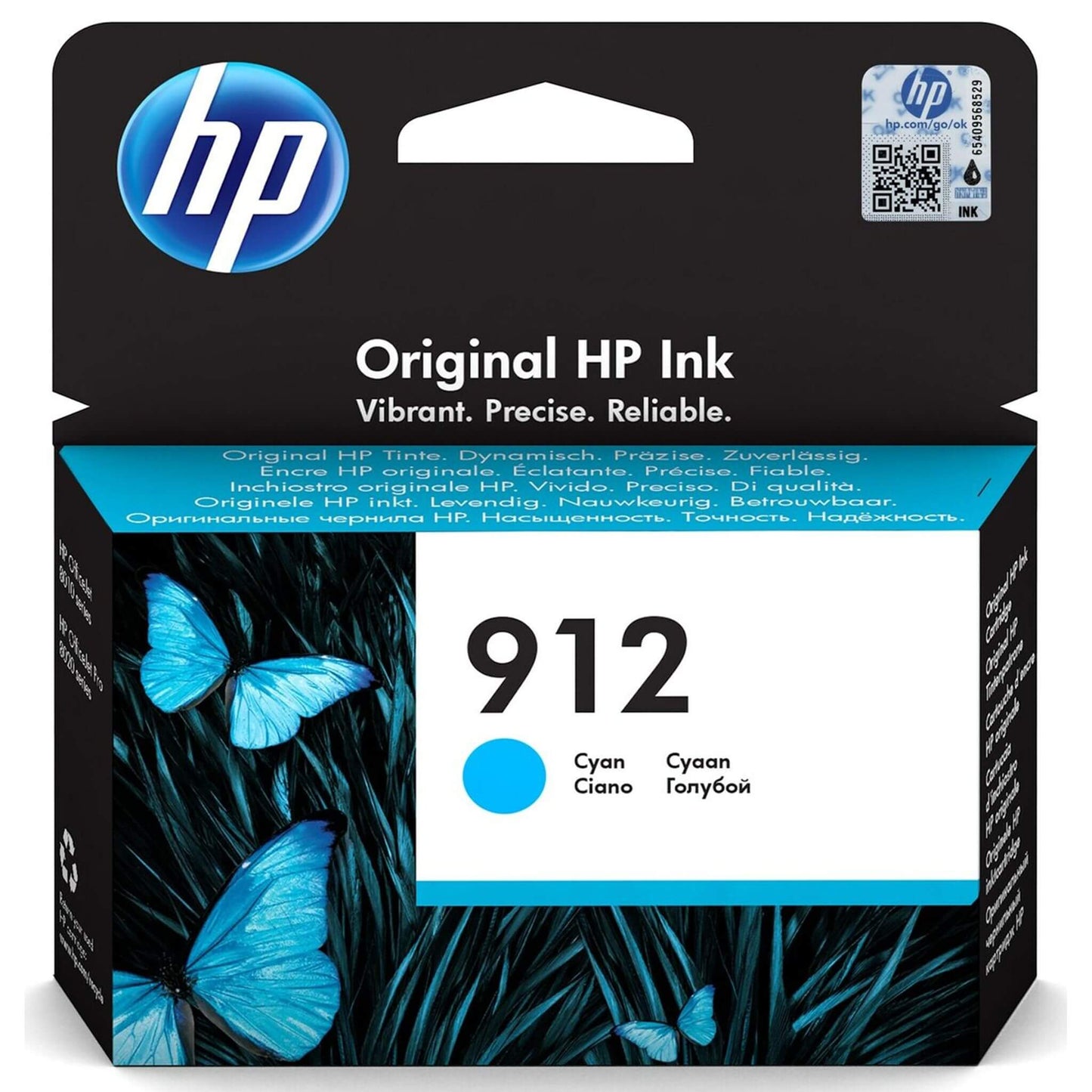 Cyan mustepatruuna: HP 3YL77AE (912) | Finink.com