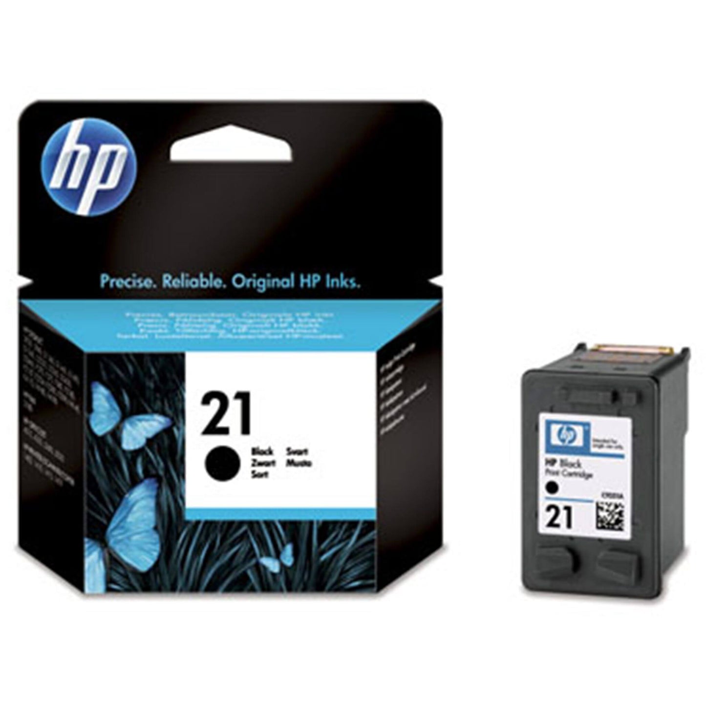 Musta mustekasetti: HP C9351AE (HP 21) | Finink.com