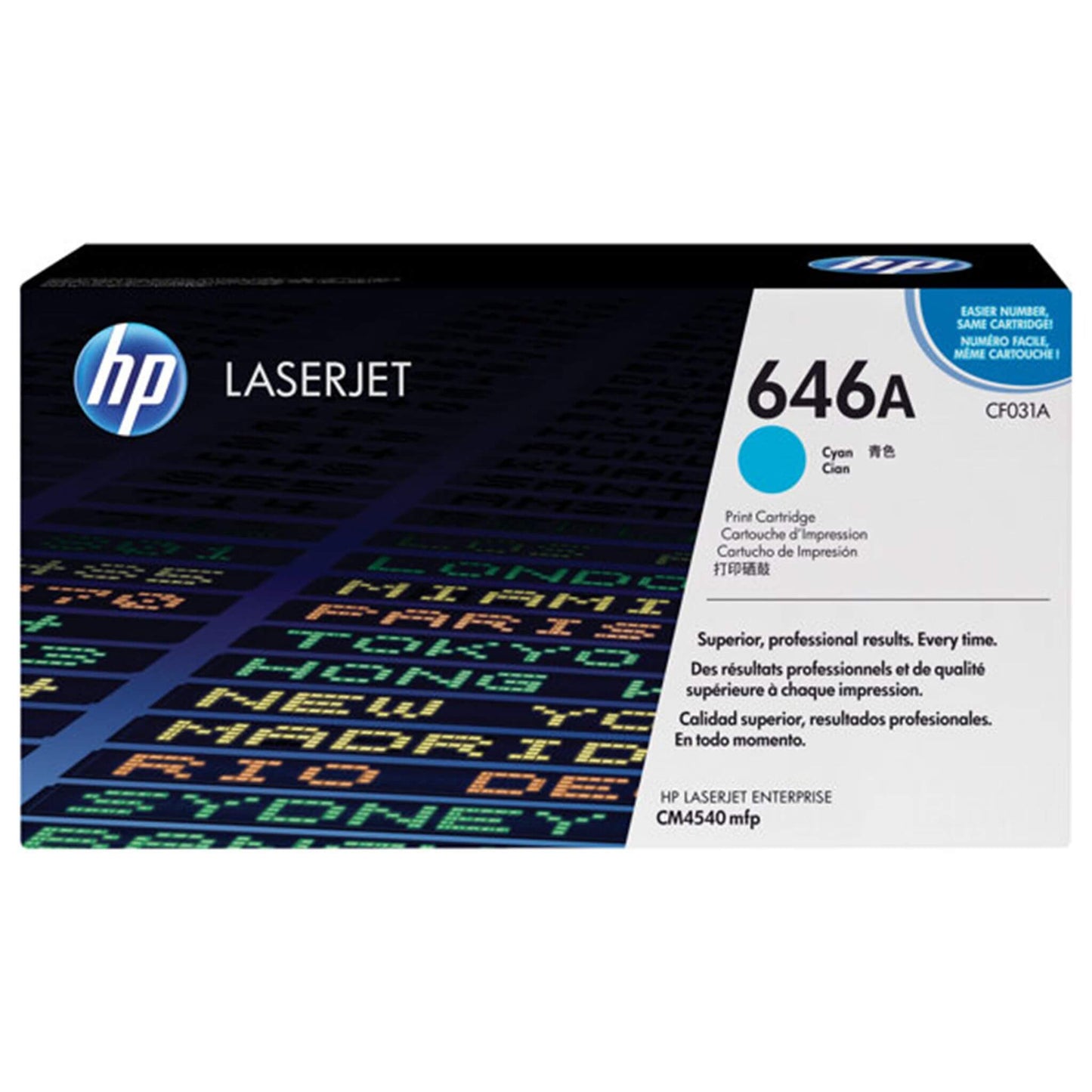 Cyan värikasetti: HP CF031A (HP 646A) | Finink.com
