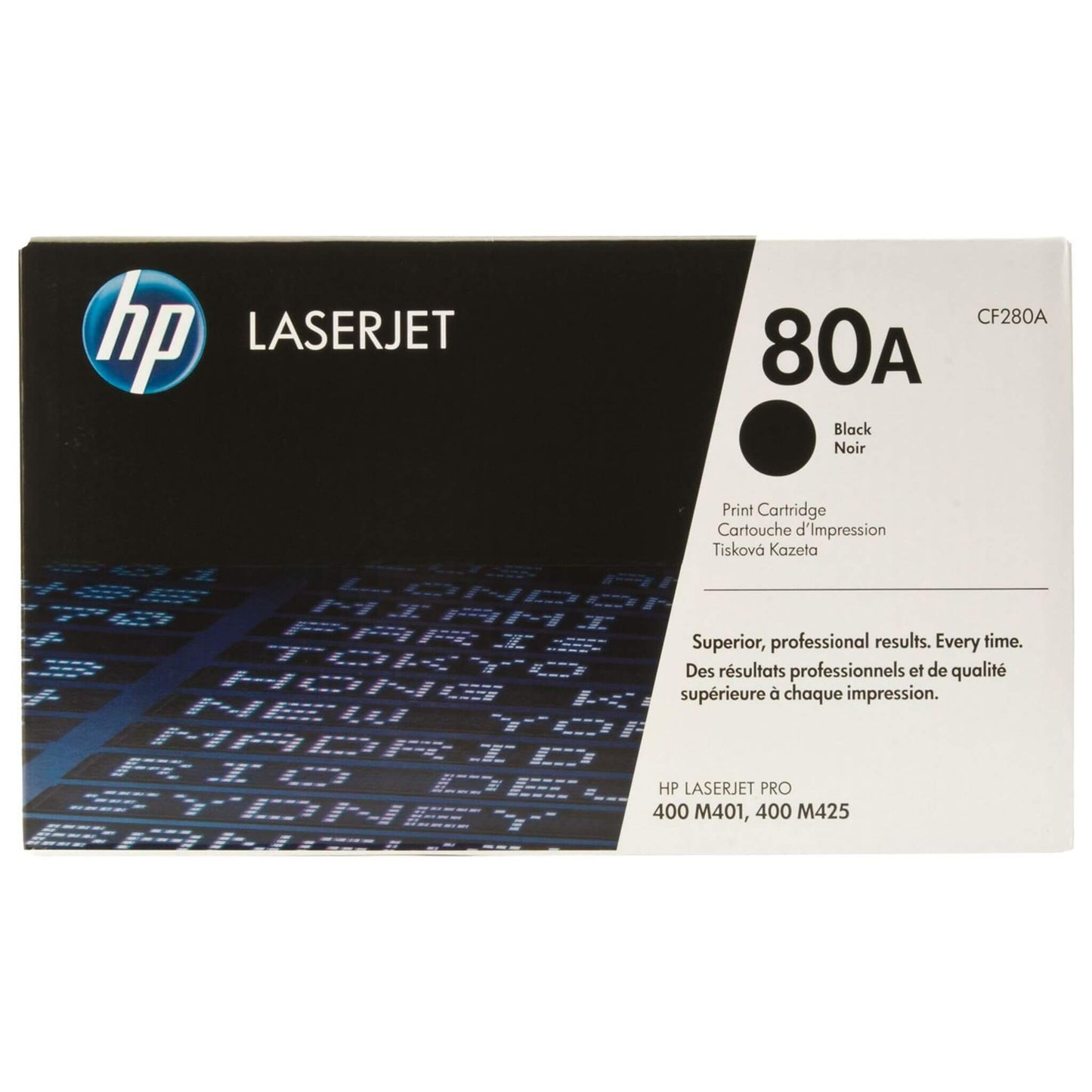 Musta värikasetti: HP CF280A (HP 80A) | Finink.com