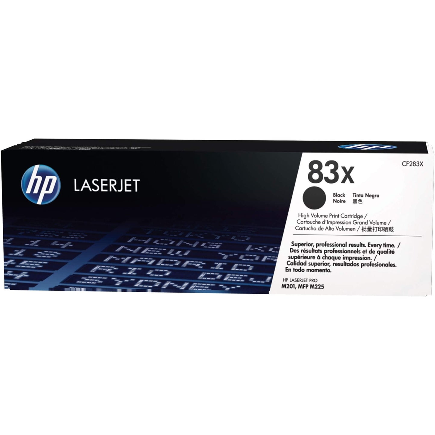 Musta värikasetti: HP CF283X (HP 83X) | Finink.com