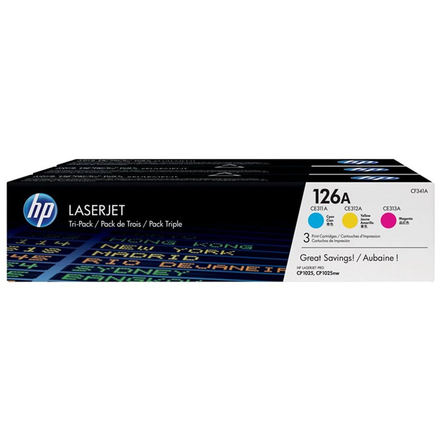 Kolmen värin kasettisarja: HP CF341A (126A) | Finink.com