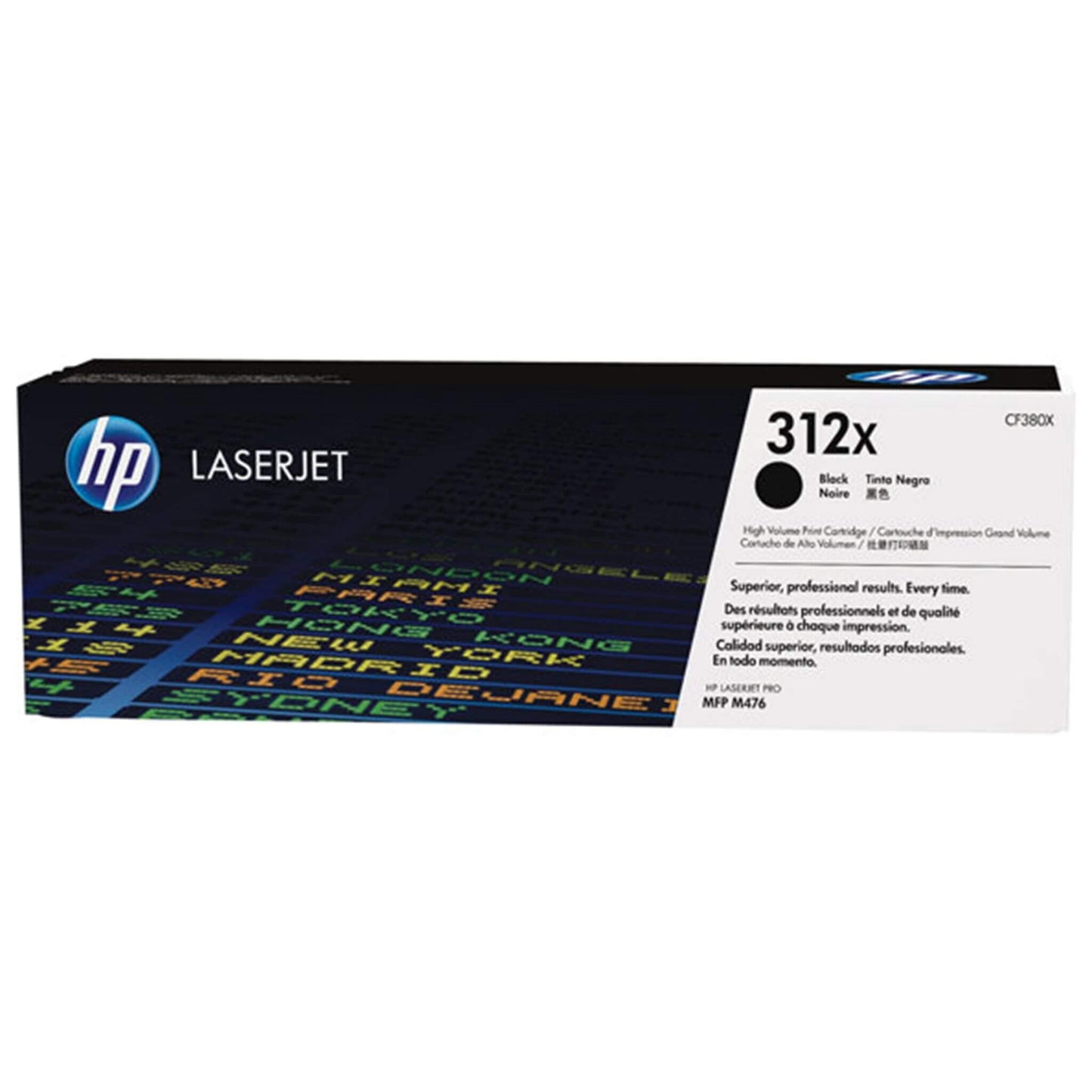 Musta värikasetti: HP CF380X (HP 312X) | Finink.com
