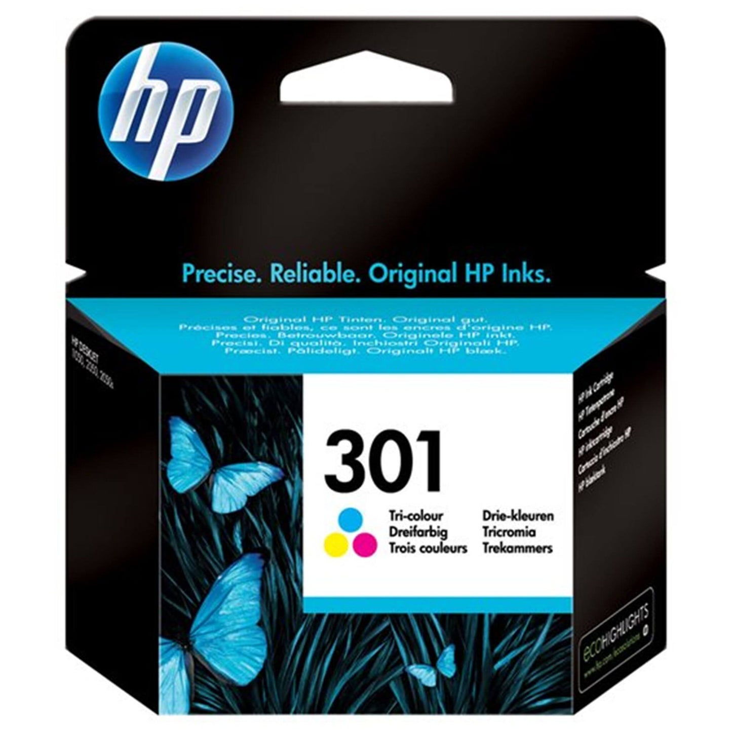 Kolmevärinen mustekasetti: HP CH562EE (HP 301) | Finink.com