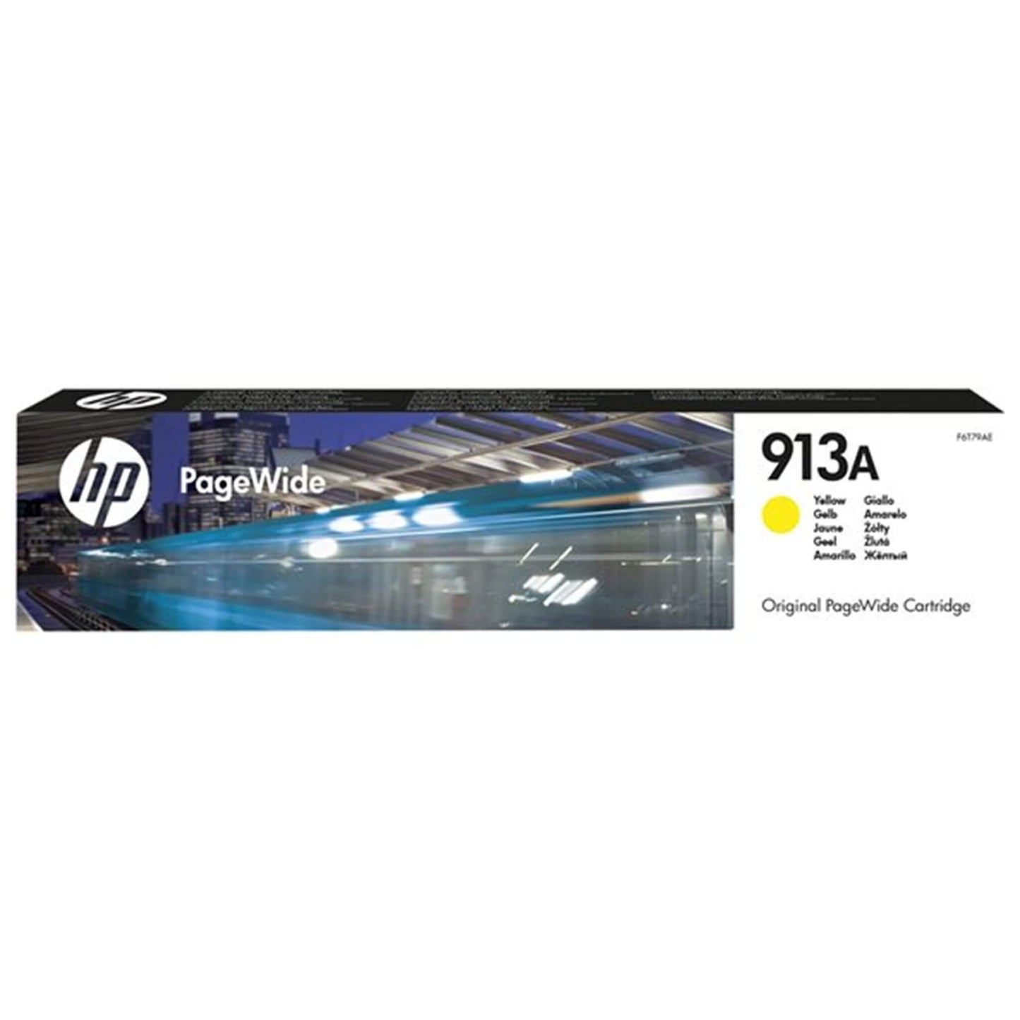 Keltainen mustepatruuna: HP F6T79AE (HP 913A) | Finink.com