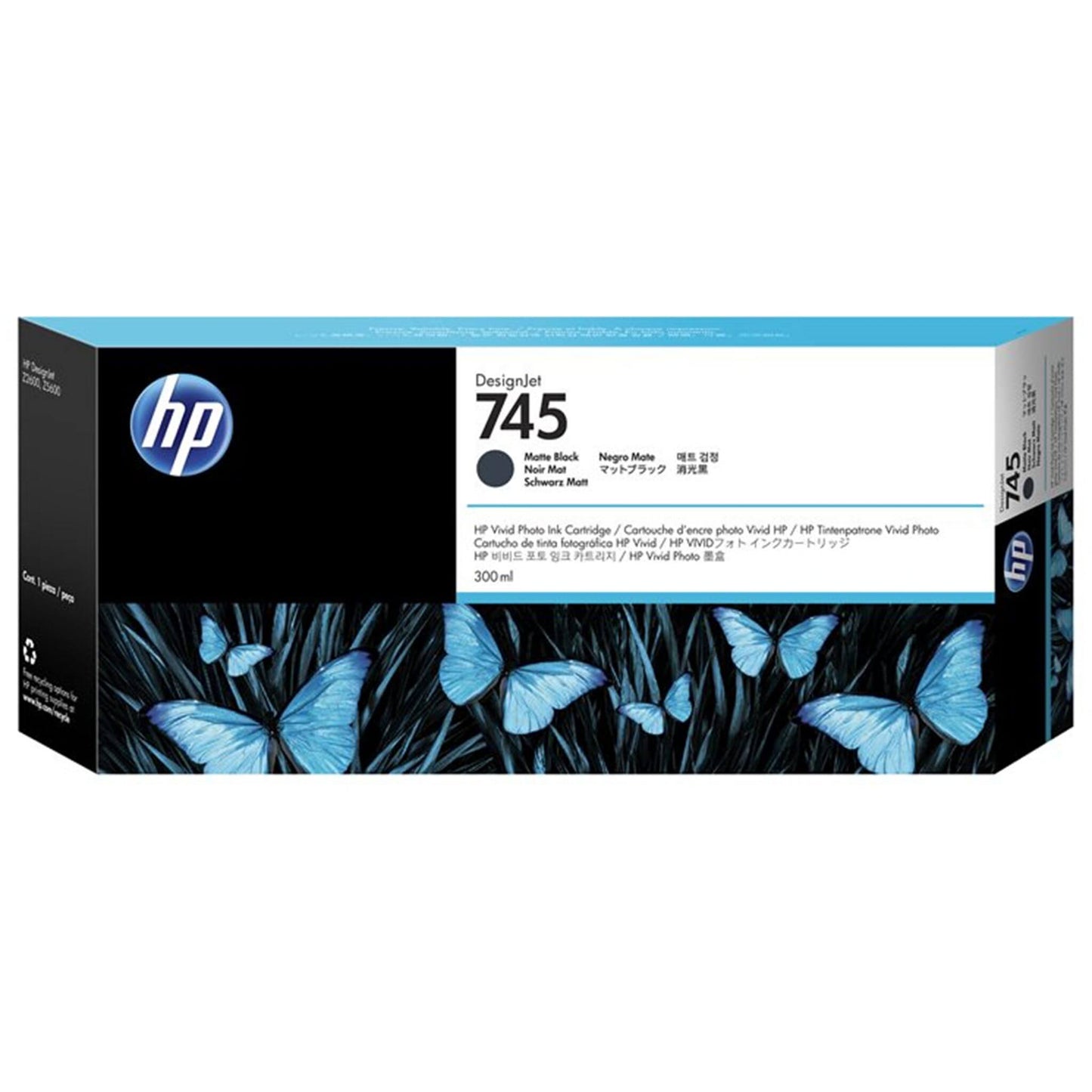 Matta musta mustepatruuna: HP F9K05A (745) | Finink.com