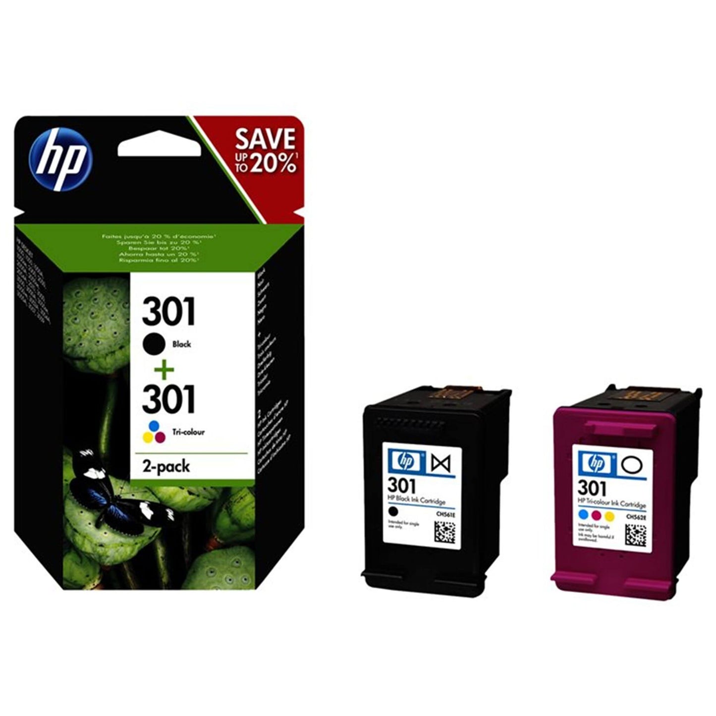 Multipakkaus CH561EE/CH562EE: HP N9J72AE (CH561EE/CH562EE) | Finink.com