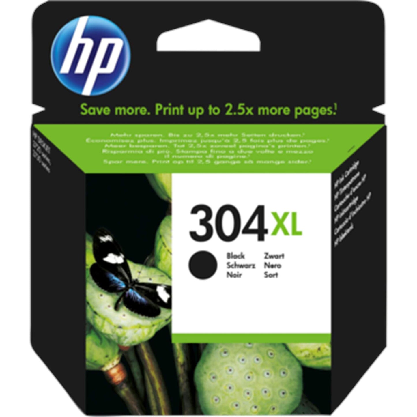 Musta mustekasetti: HP N9K08AE (HP 304XL) | Finink.com