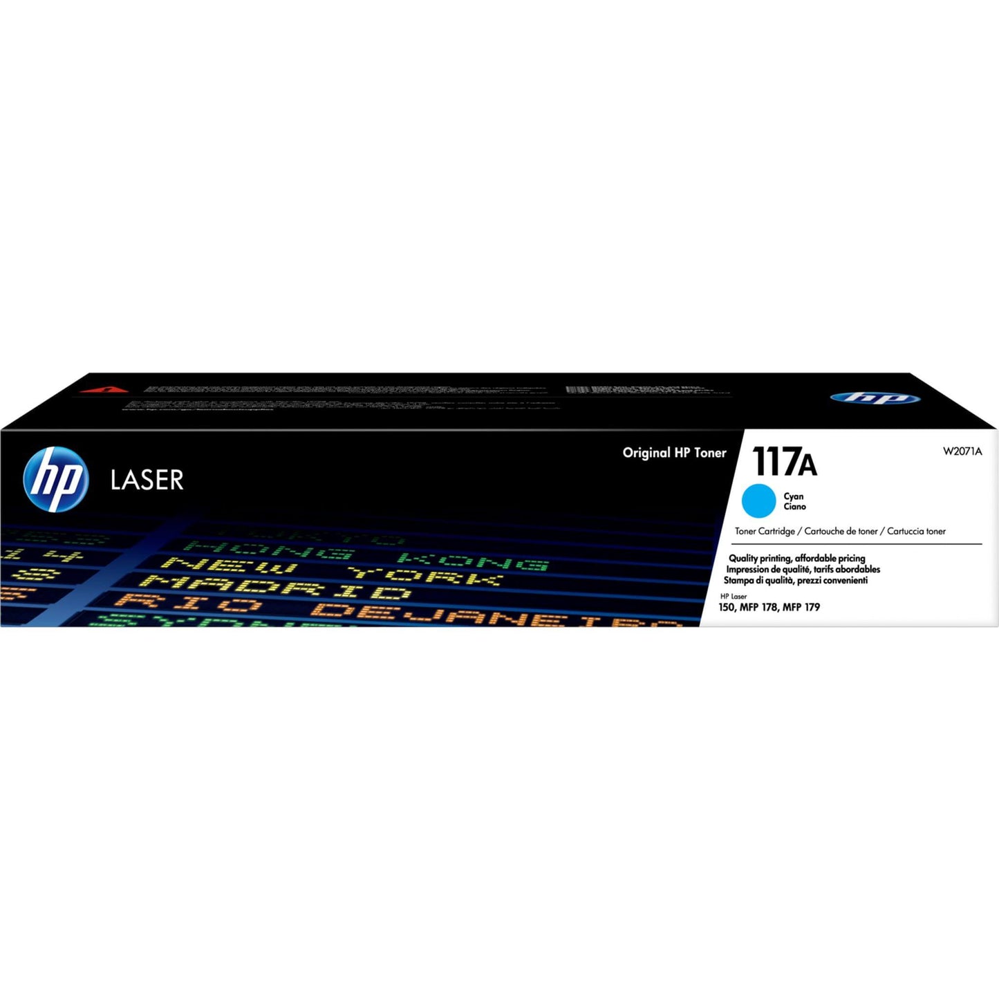 Cyan värikasetti: HP W2071A (117A) | Finink.com