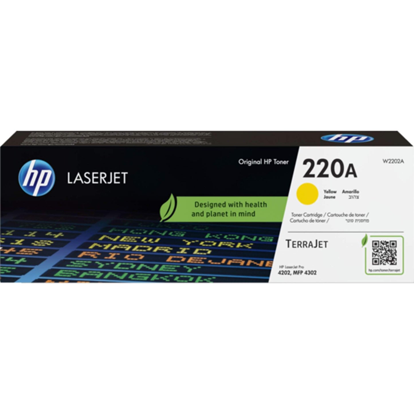 Keltainen värikasetti: HP W2202A (220A) | Finink.com