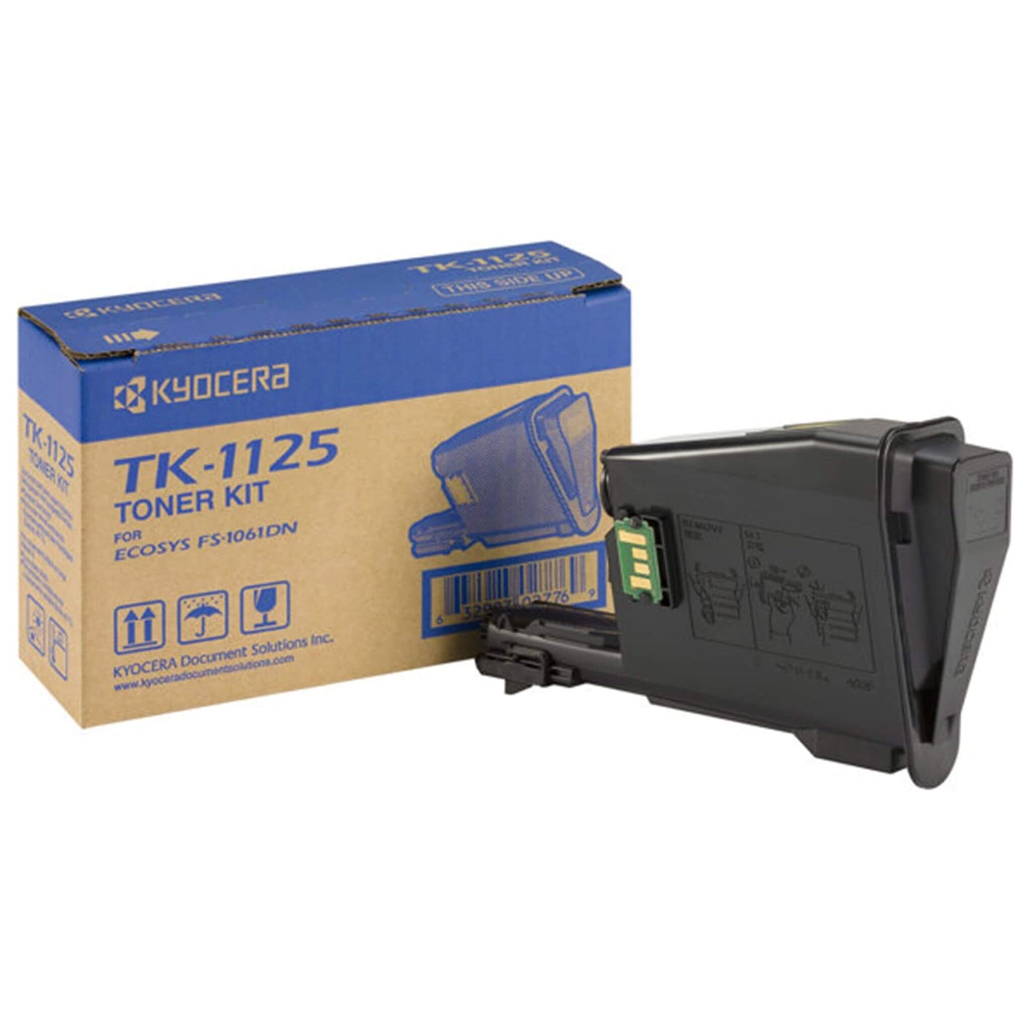 Musta värikasetti: Kyocera 1T02M70NL0 (TK 1125) | Finink.com
