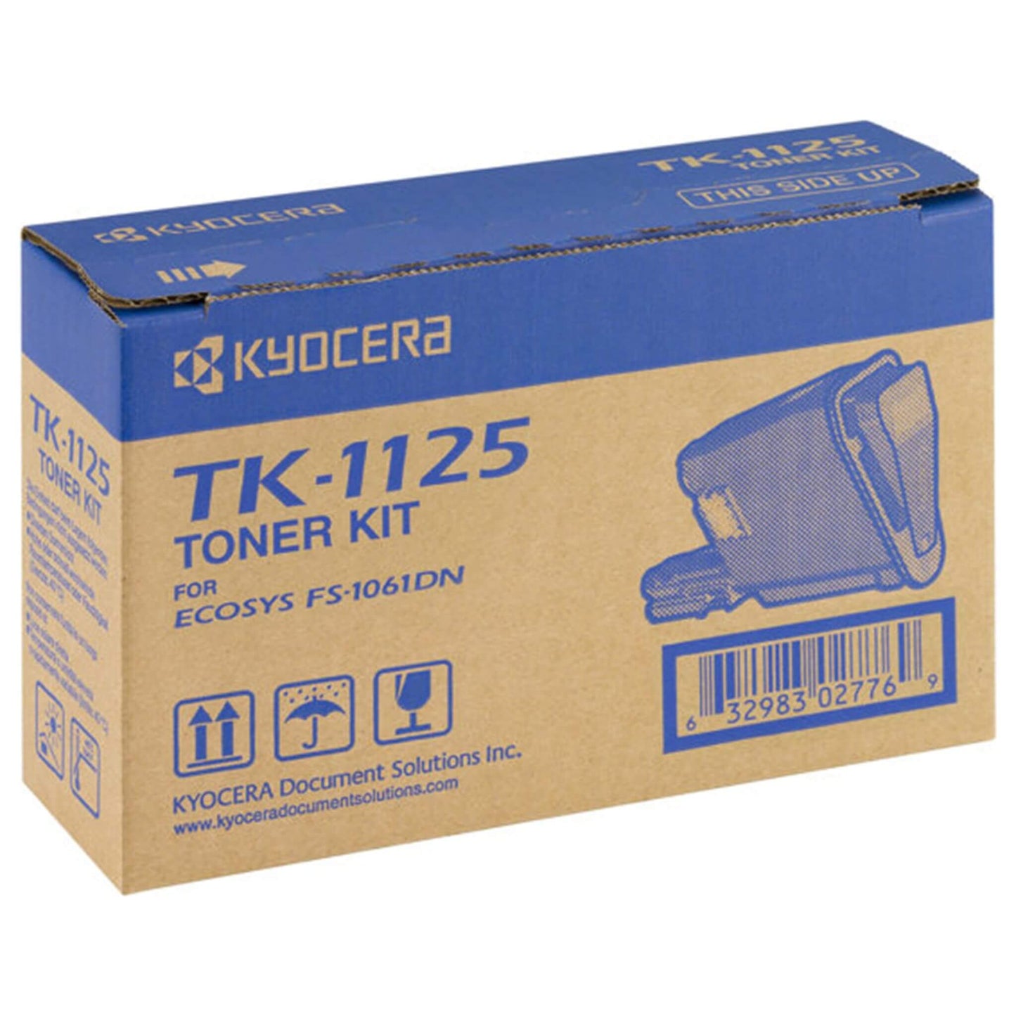 Musta värikasetti: Kyocera 1T02M70NL0 (TK 1125) | Finink.com