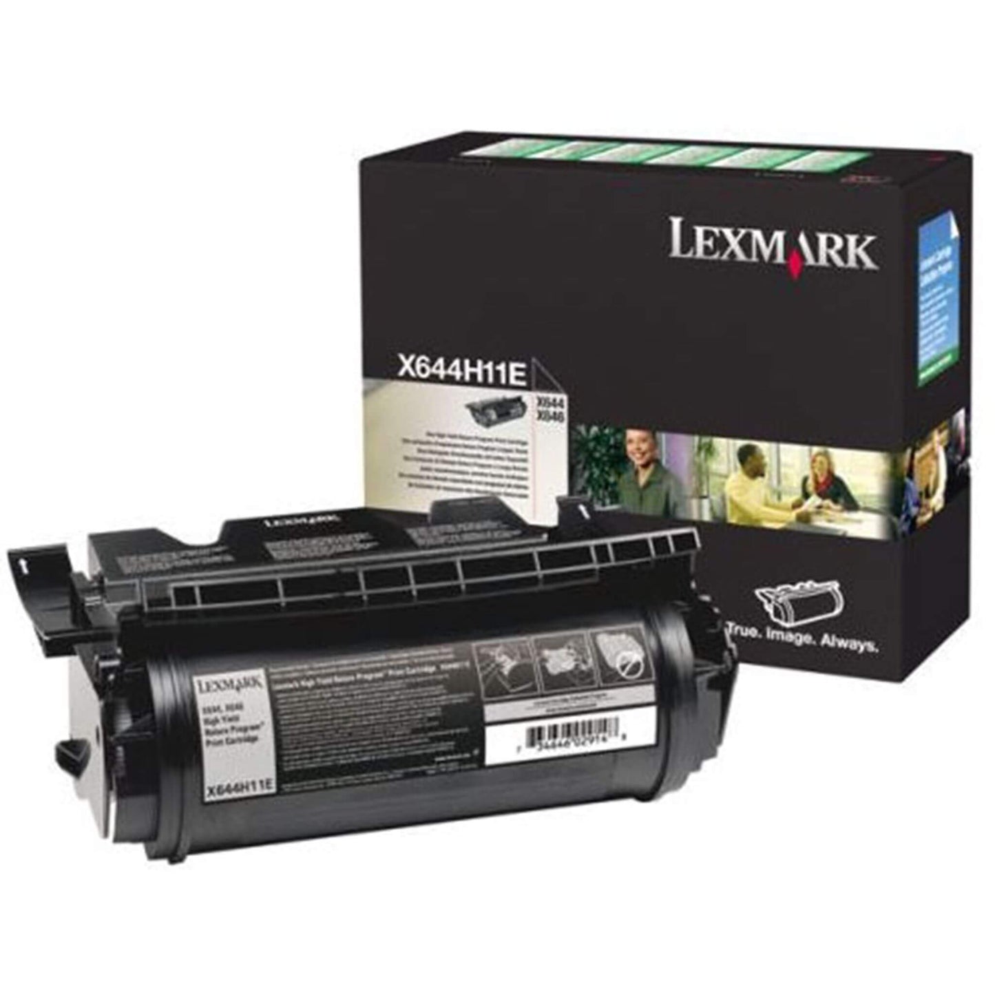 Musta värikasetti: Lexmark X644H11E LRP | Finink.com