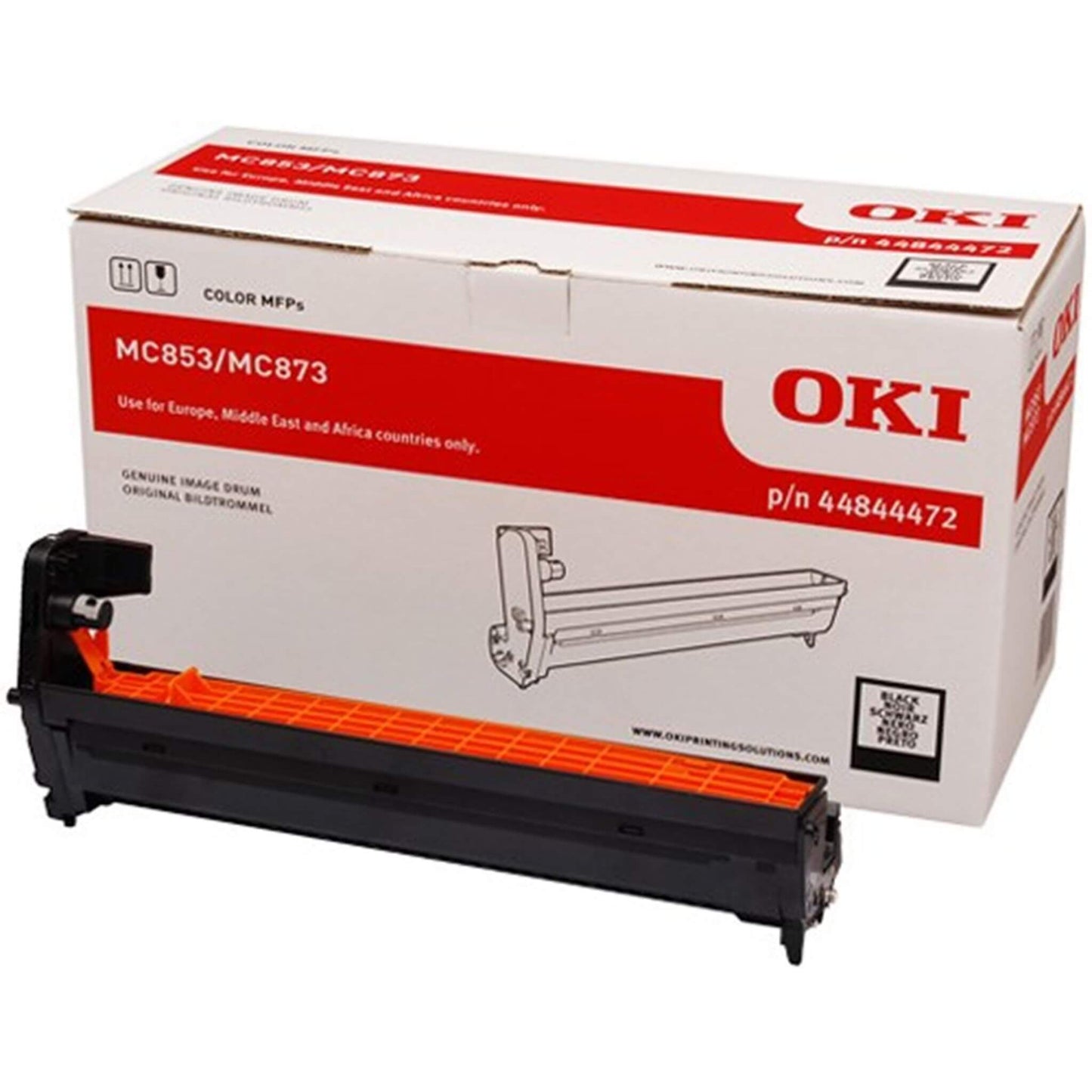 Rumpu, musta OKI 44844472 | Finink.com