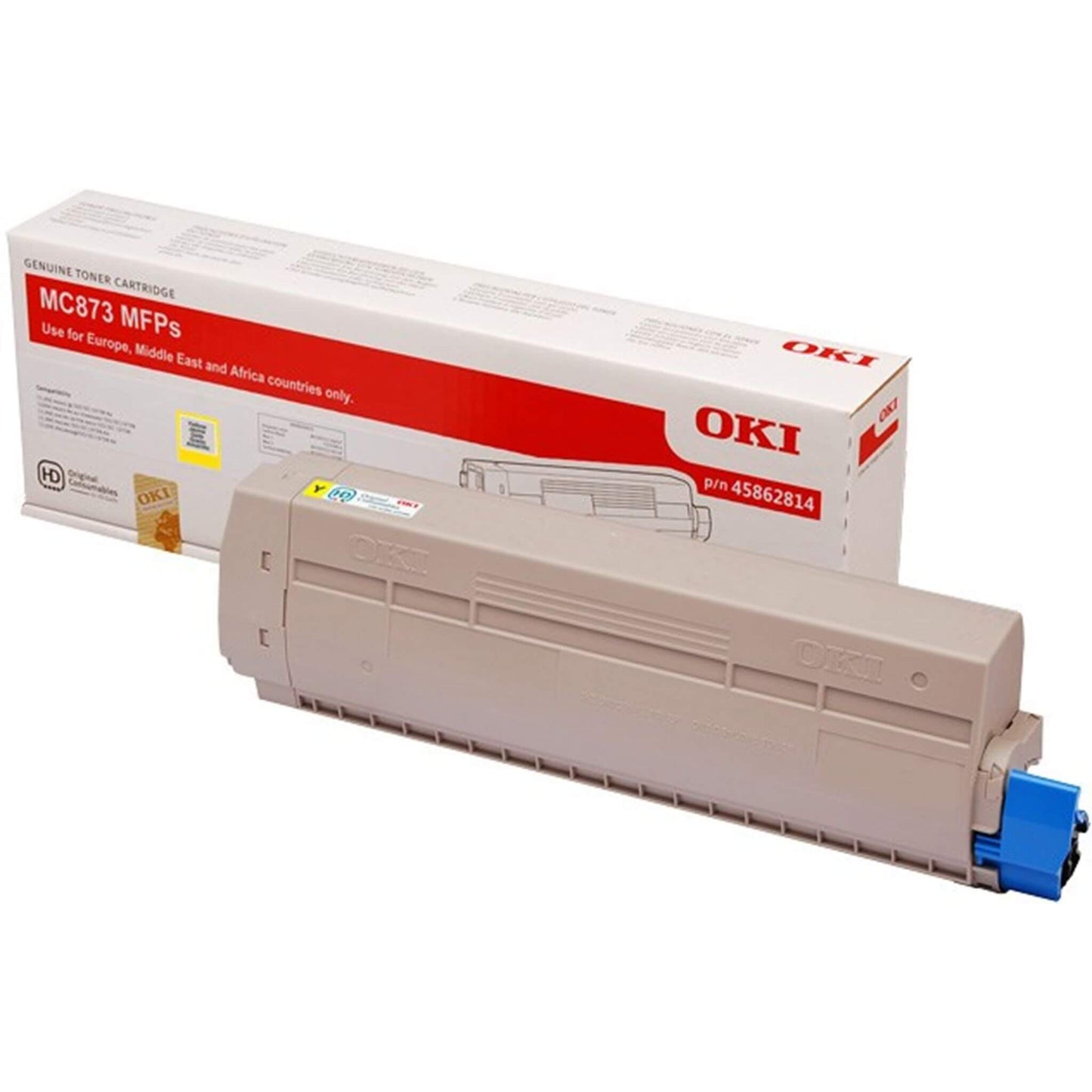 Keltainen värikasetti: OKI 45862814 | Finink.com