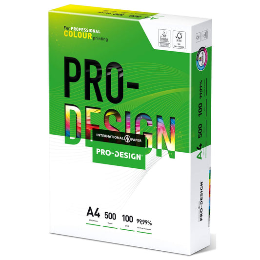 Pro Design -kopiopaperi A4 100g (500), PRO-4100 | Finink.com