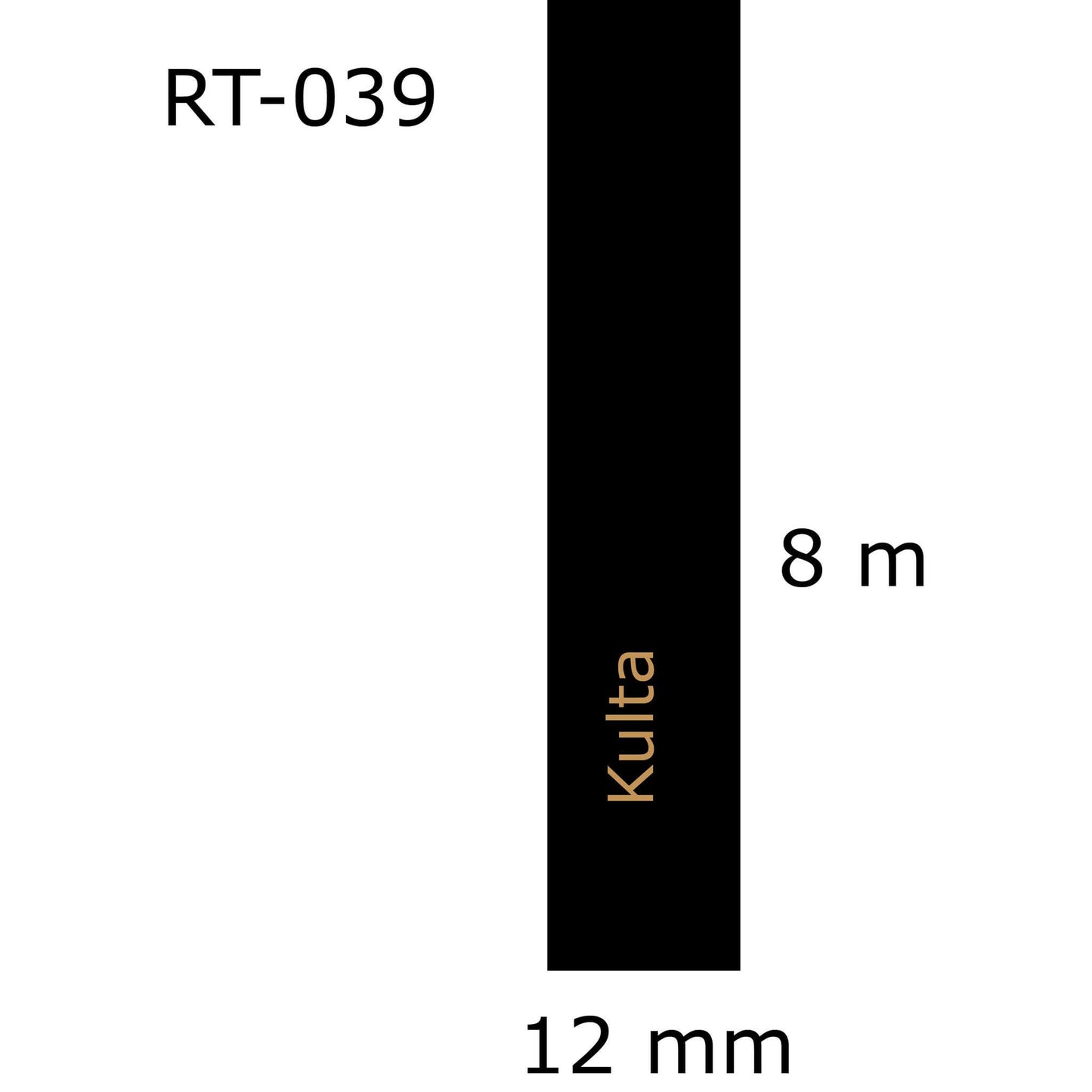 Laminoitu tarranauha, korvaa Brother TZe-334 | Finink.com