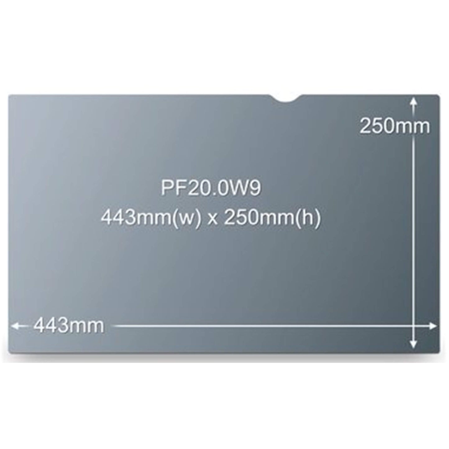 3M™ PF20.0W9 kehyksetön tietoturvasuoja | Finink.com