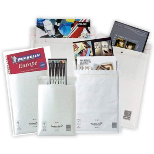 Valkoinen kuplapussi W6 | Finink.com