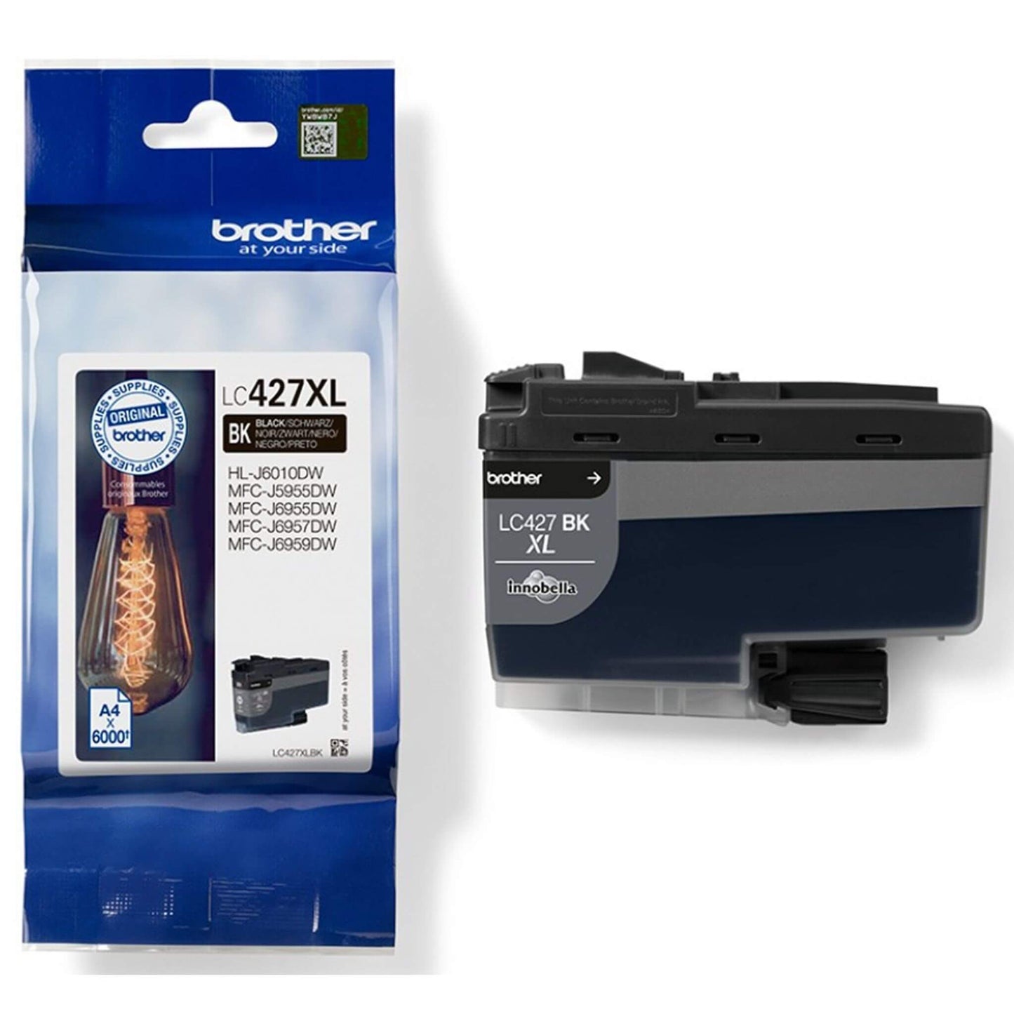 Brother LC427XLBK musta mustekasetti