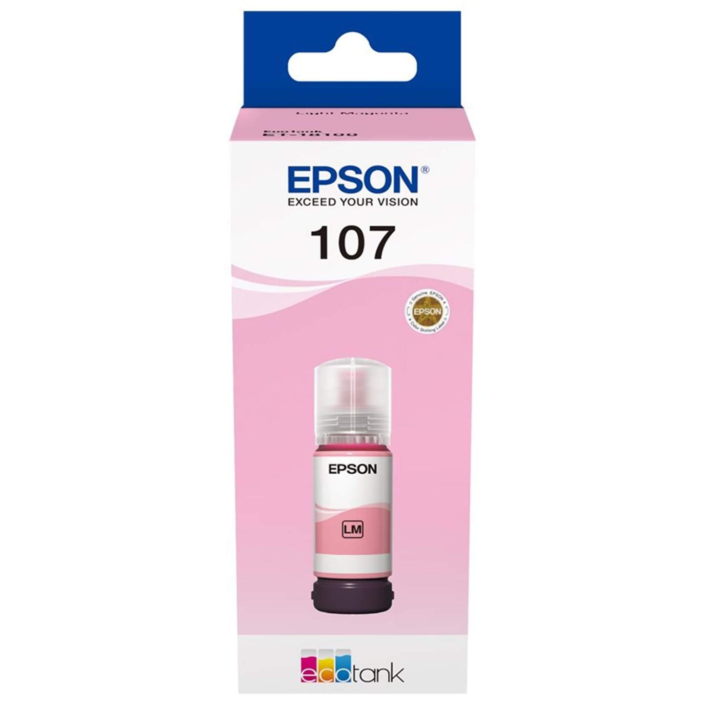 Epson 107 light magenta mustepullo (T09B640)