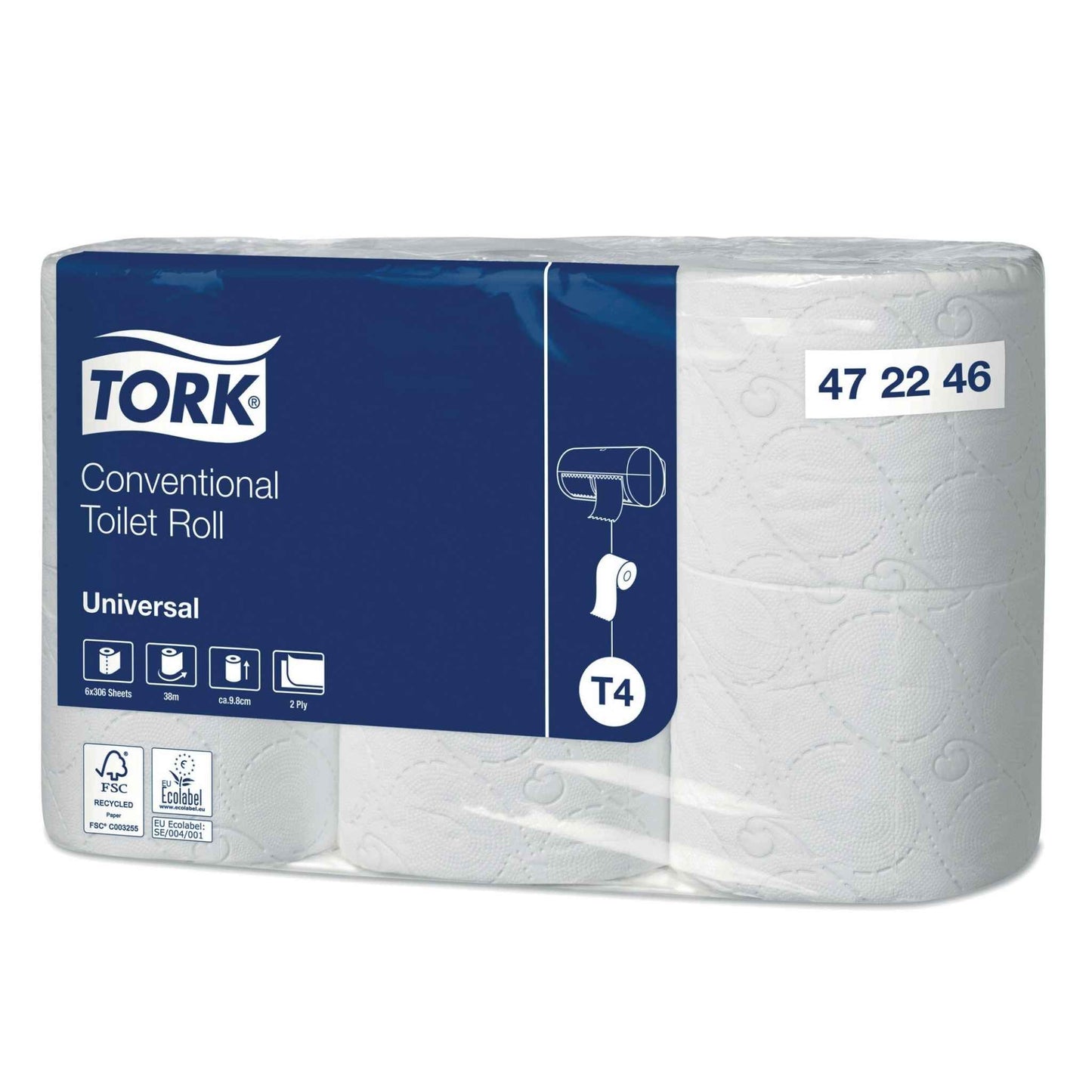Tork Conventional T4 wc-paperi