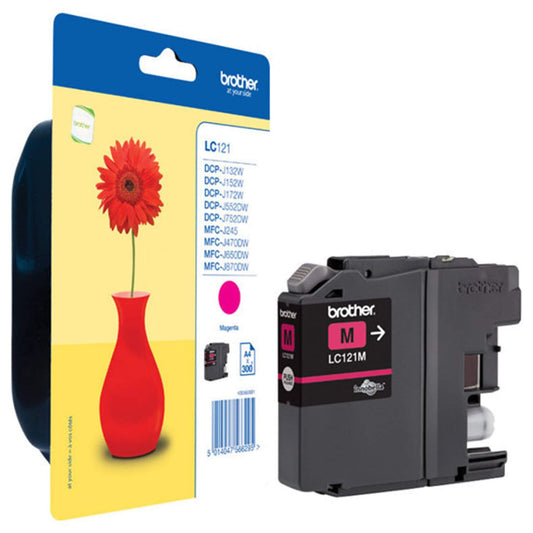 Magenta mustepatruuna: Brother LC121M | Finink.com
