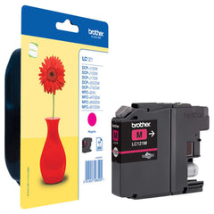 Magenta mustepatruuna: Brother LC121M