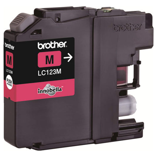 Magenta mustepatruuna: Brother LC123M | Finink.com