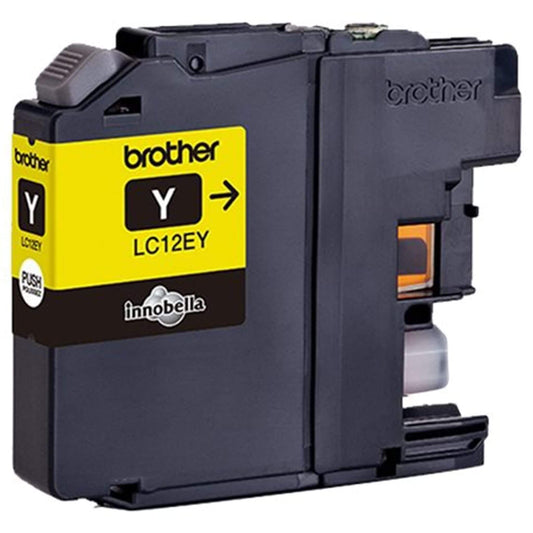 Keltainen mustepatruuna: Brother LC12EY | Finink.com