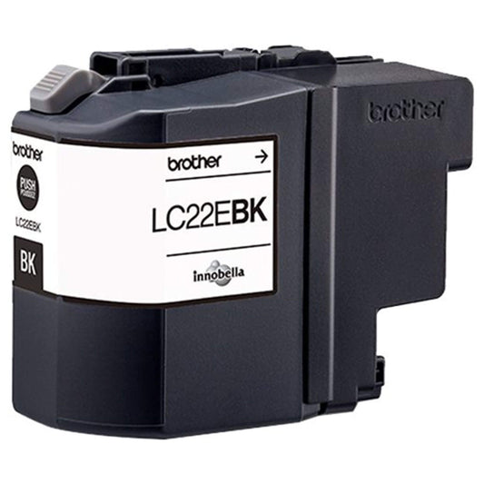 Musta mustekasetti: Brother LC22EBK | Finink.com