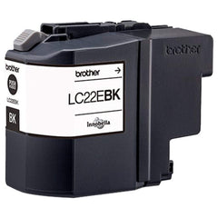 Musta mustekasetti: Brother LC22EBK