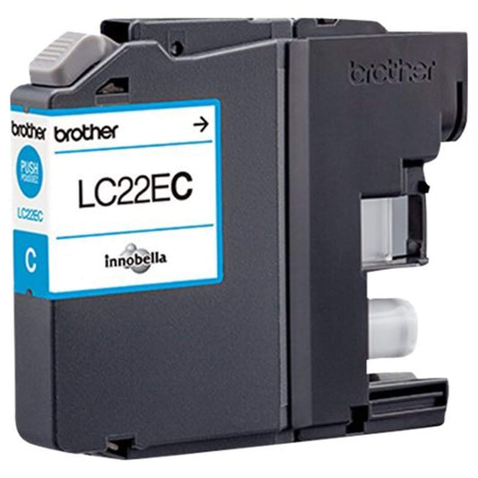 Cyan mustekasetti: Brother LC22EC | Finink.com