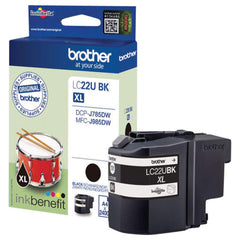 Brother LC22UBK XL musta mustepatruuna