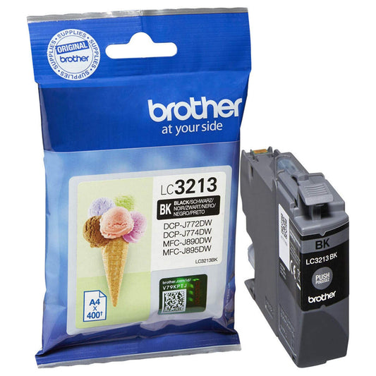 Musta mustepatruuna: Brother LC3213BK | Finink.com