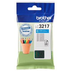 Brother LC3217C cyan mustekasetti