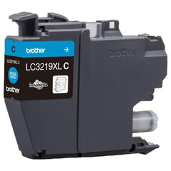 Cyan mustekasetti: Brother LC3219XLC
