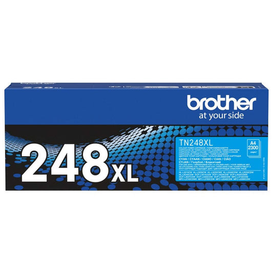 Cyan värikasetti: Brother TN248XLC | Finink.com