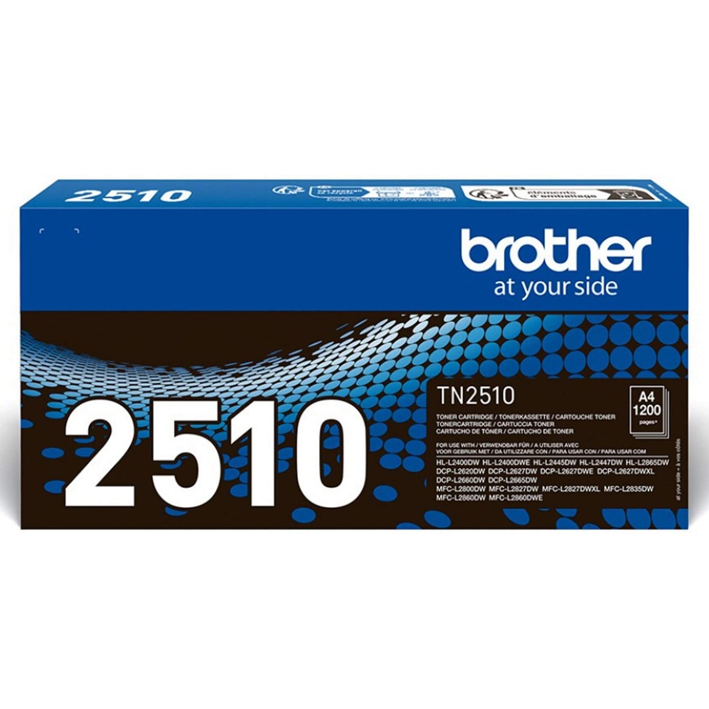 Musta värikasetti: Brother TN-2510 | Finink.com