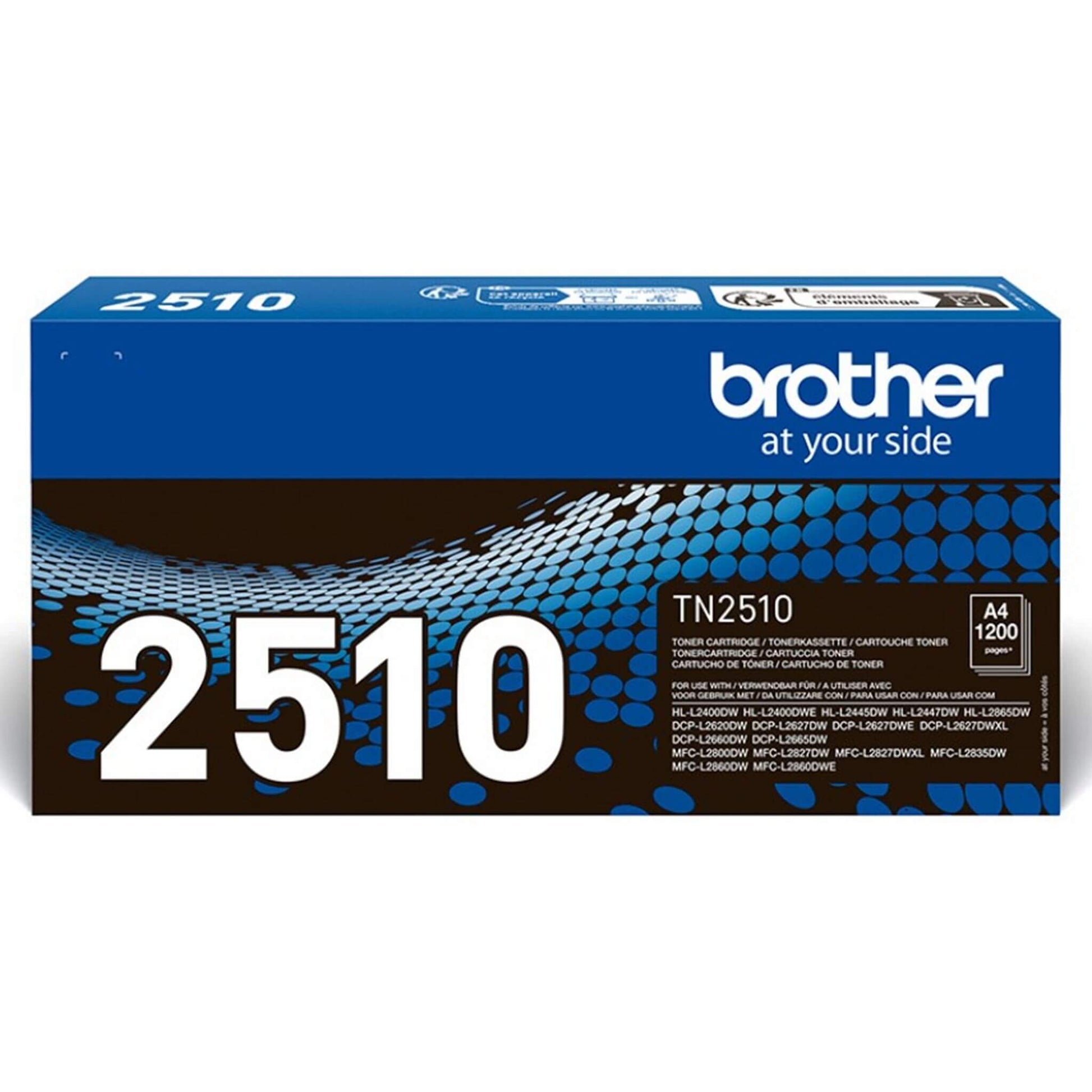 Musta värikasetti: Brother TN-2510 | Finink.com