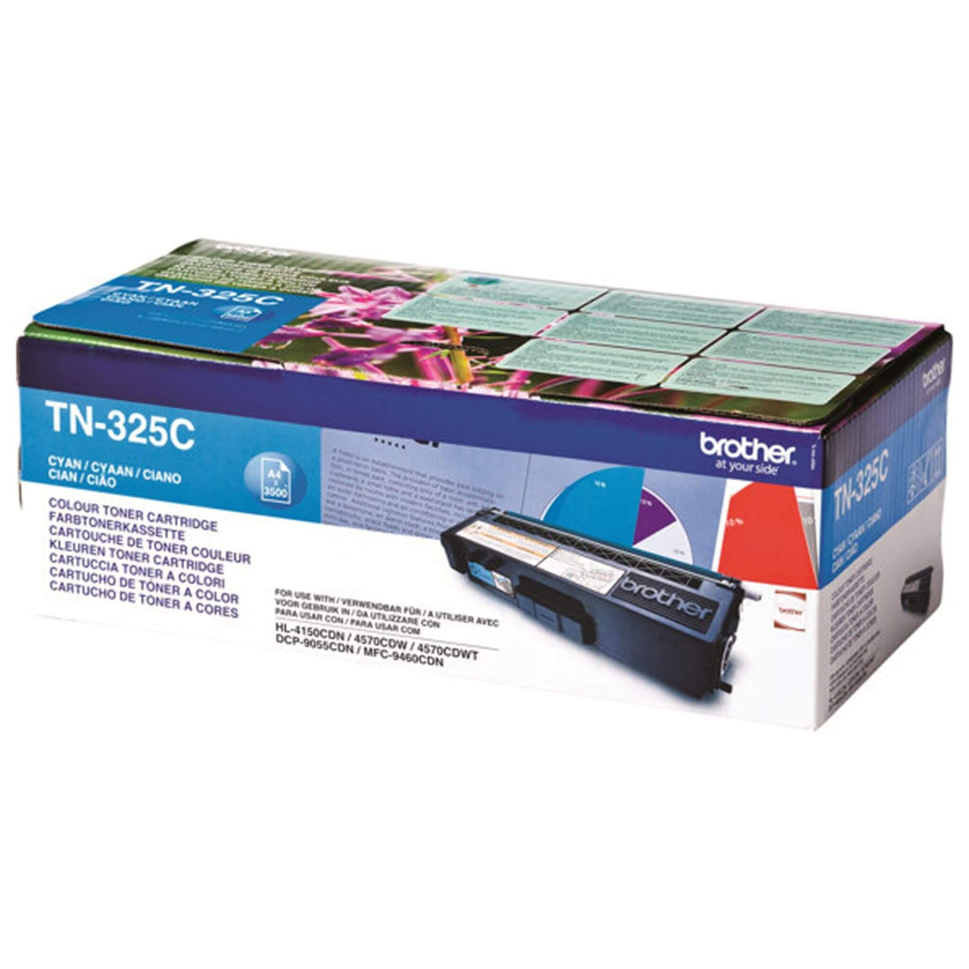Cyan värikasetti: Brother TN325C | Finink.com