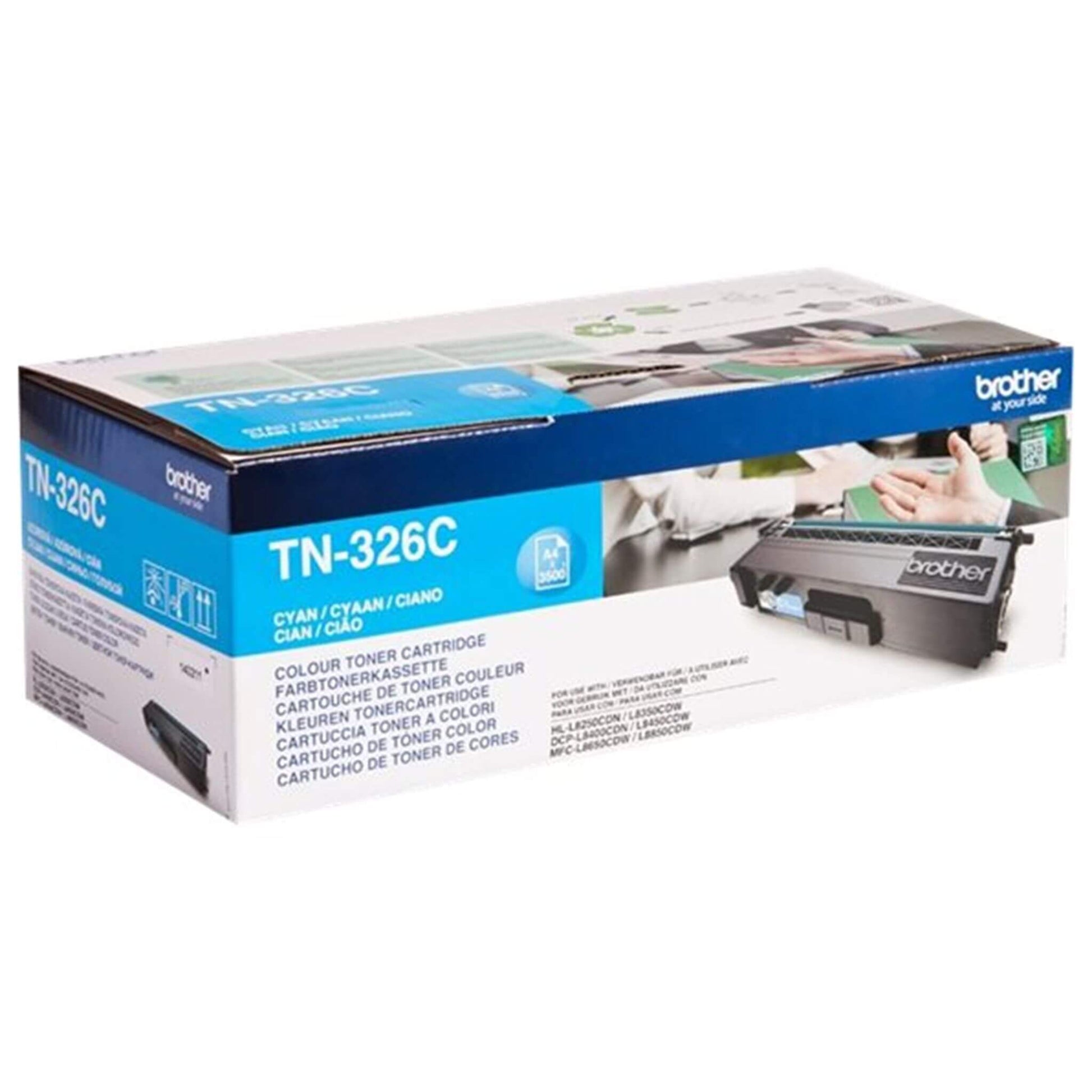 Cyan värikasetti: Brother TN326C | Finink.com