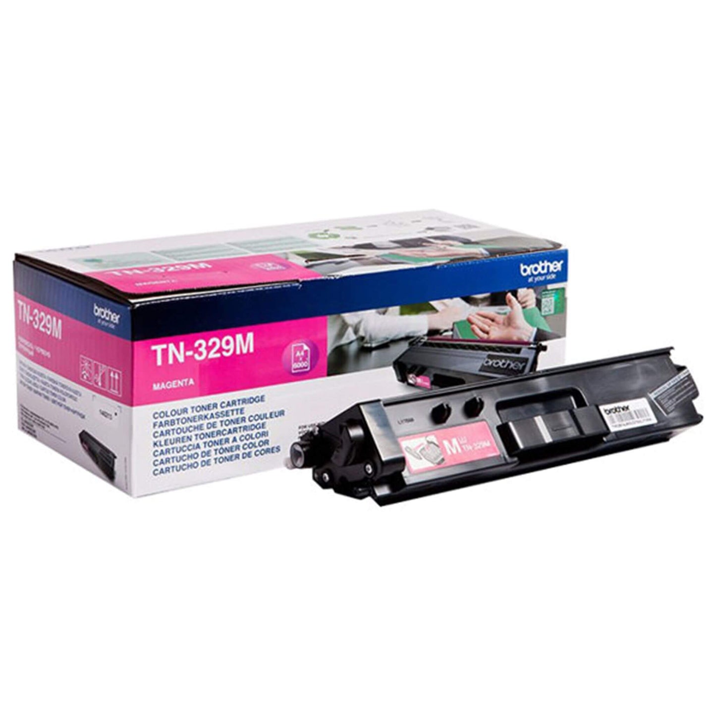 Magenta värikasetti: Brother TN329M | Finink.com