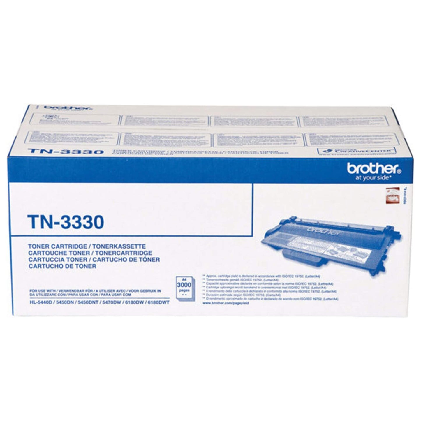Musta värikasetti: Brother TN-3330 | Finink.com