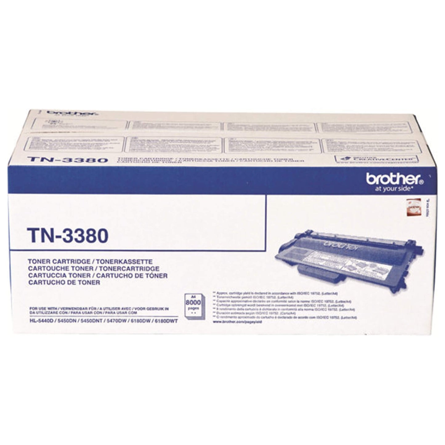 Musta värikasetti: Brother TN-3380 | Finink.com