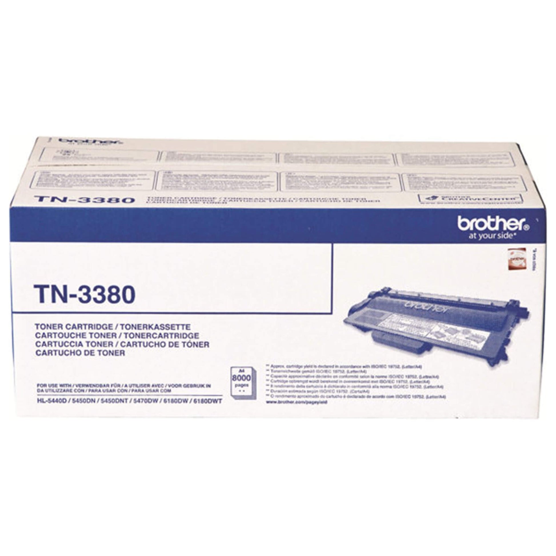 Musta värikasetti: Brother TN-3380 | Finink.com