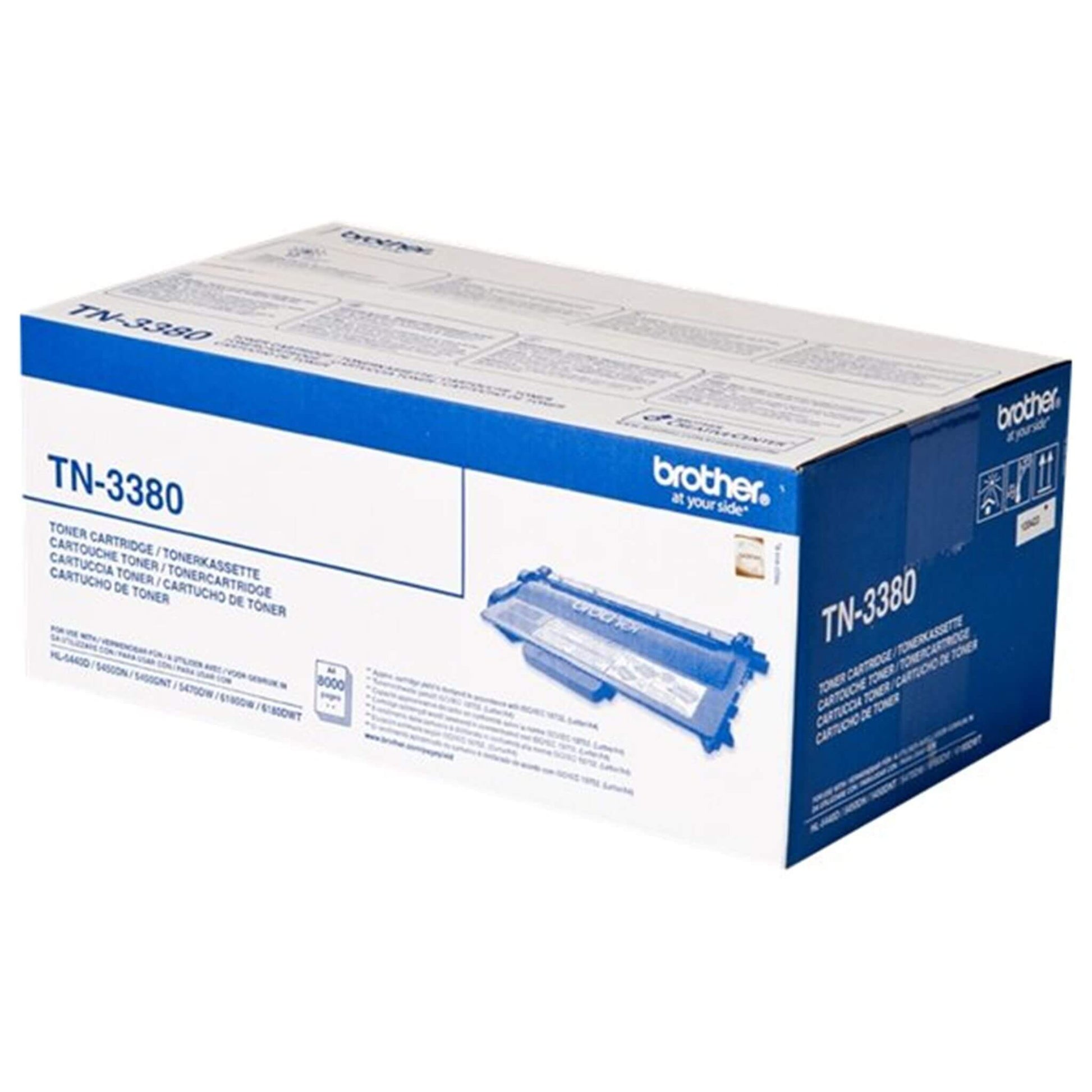 Musta värikasetti: Brother TN-3380 | Finink.com
